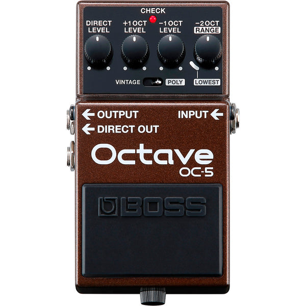 Boss OC5 Octave Pedal – Woodsy's Music