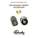 Drake Brass Resonance Chamber NY Jazz Alto Saxophone Mouthpiece