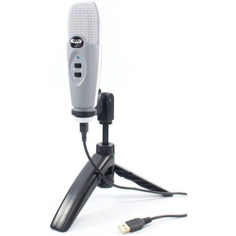 CAD Audio U37 USB Cardioid Condenser Studio Recording Microphone