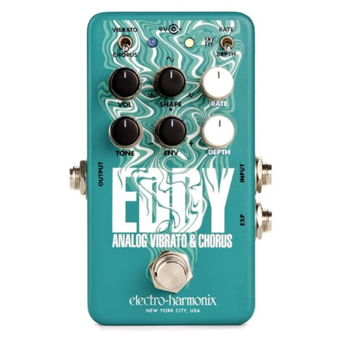 Electro Harmonix Eddy Chorus Vibrato Woodsy's Music Electro Harmonix Eddy Chorus Vibrato Woodsy's Music