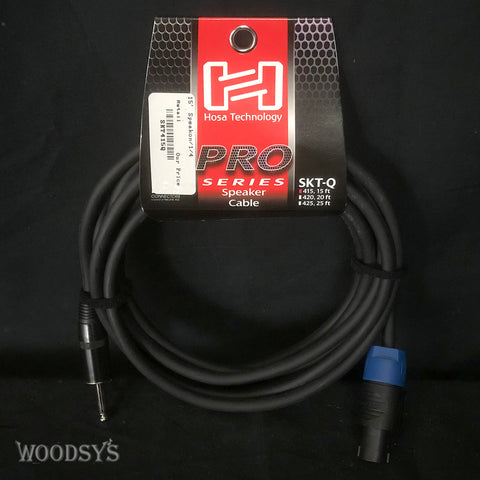 Hosa SKT-Q SPeaker Cables Speakon to 1/4"