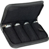 Protec Trumpet Mouthpiece Pouch - Leather, 4-Piece