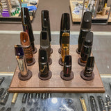 Hand-Made Woodwind Mouthpiece Display