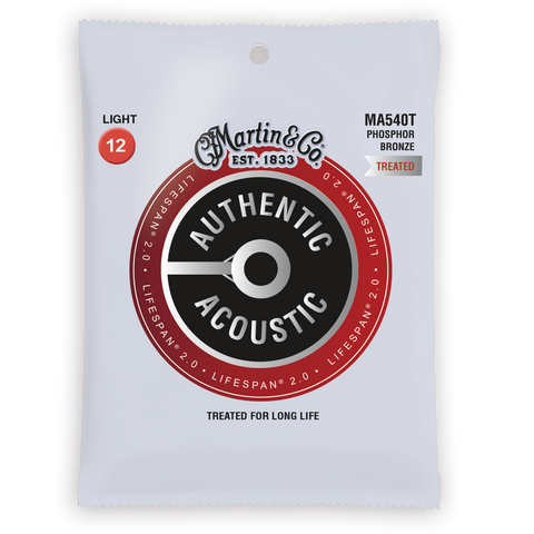 Martin Lifespan 2.0 Phosphor Bronze Acoustic Guitar Strings