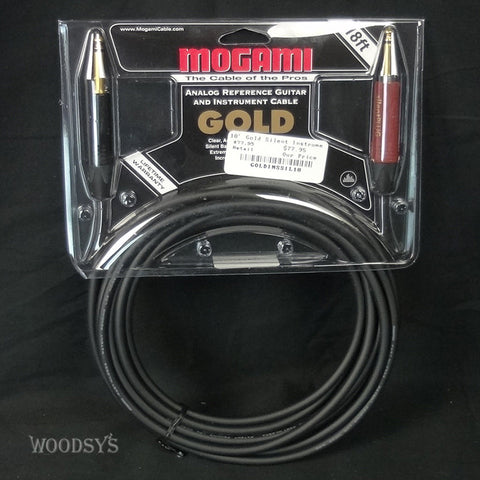 Mogami Gold Silent Instrument Cables