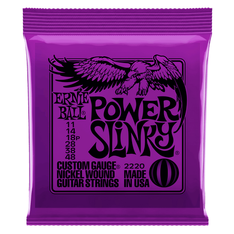 Ernie Ball Power Slinky Nickel Wound Electric Guitar Strings