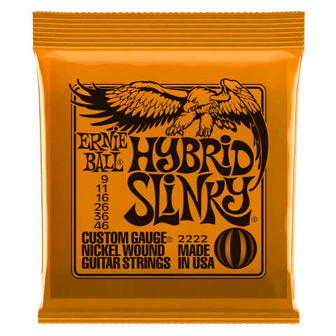 Ernie Ball Hybrid Slinky Nickel Wound Electric Guitar Strings