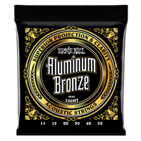 Ernie Ball Aluminum Bronze Acoustic Guitar Strings