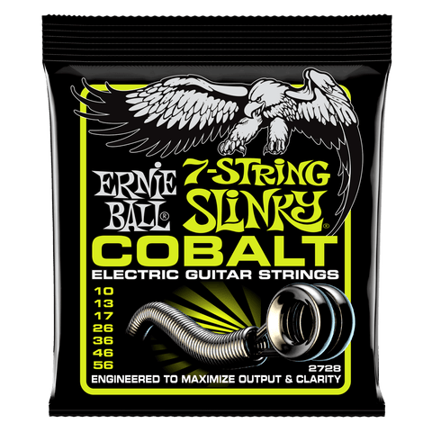 Ernie Ball Regular Slinky 7-String Colbalt Electric Guitar Strings