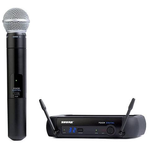 Shure PGXD24/SM58 Handheld Wireless Microphone System