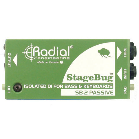 Radial StageBug™ SB-2 Passive Direct Box