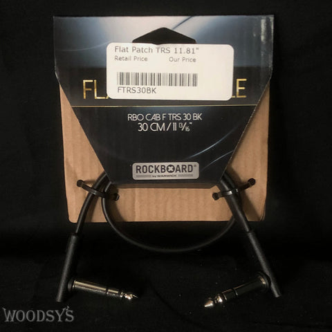 Rockboard TRS Flat Patch Cables