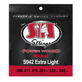 SIT Power Wound Nickel Electric Guitar Strings