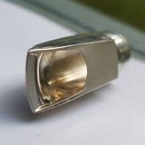 Ted Klum FocusTone Handcrafted Solid Sterling Silver Tenor Saxophone Mouthpiece