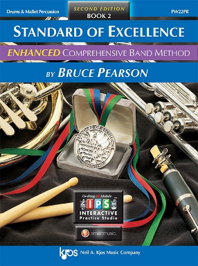 Standard of Excellence Comprehensive Band Method Book 2 - Drums & Mallet Percussion