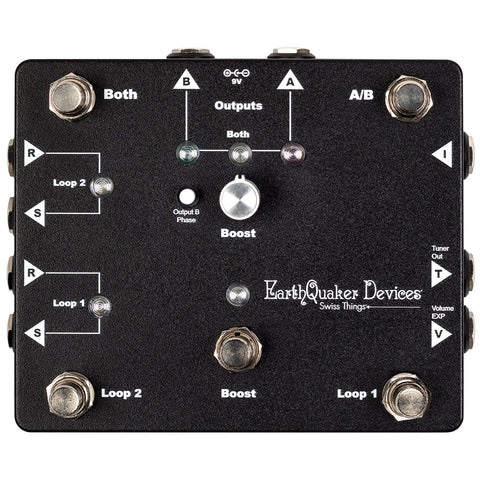 Earthquaker Devices Swiss Things Pedalboard Switcher/Buffer