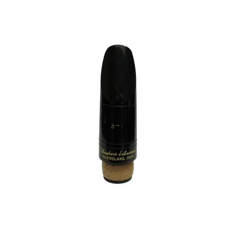 Ted Johnson TJ3 Zinner Hard Rubber Bb Clarinet Mouthpiece