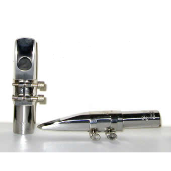 Berg Larsen Vintage Stainless Steel Metal Tenor Saxophone Mouthpiece