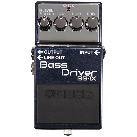 Boss BB1X Bass Driver Preamp Boost Effects Pedal