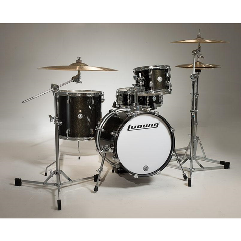 Ludwig Breakbeats by Questlove 4 Piece Shell Pack with Snare Drum