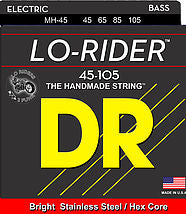 DR Lo-Rider Electric Bass Strings