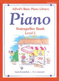 Alfred's Basic Piano Library - Basic Course Notespeller Books