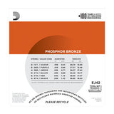 D'Addario EJ42 Phosphor Bronze Resophonic Guitar Strings