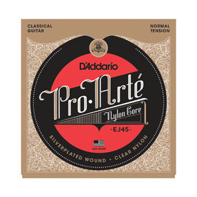 D'Addario EJ45 Pro-Arté Nylon Core Normal Tension Classical Guitar Strings