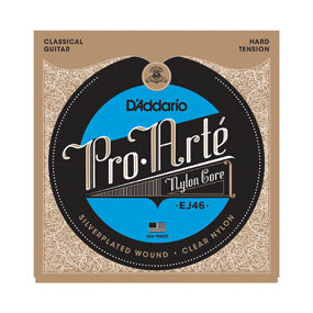 D'Addario EJ46 Pro-Arté Nylon Core Hard Tension Classical Guitar Strings