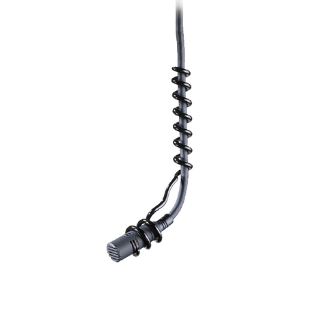 Audio Technica ES933/H Miniature Hypercardioid Condenser Hanging Microphone with in-line power module (black)