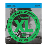 D'Addario EXL130 Nickel Wound Extra-Super Light Electric Guitar Strings