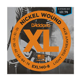 D'Addario EXL140-8 Nickel Wound 8 String Light Top/Heavy Bottom Electric Guitar Strings
