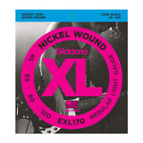D'Addario EXL170 Nickel Wound Light (45-100) Long Scale Electric Bass Strings