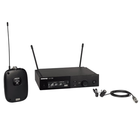 Shure SLXD14/85 Wireless System with SLXD1 Bodypack Transmitter and WL185 Lavalier Microphone