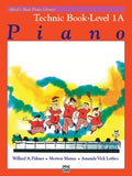 Alfred's Basic Piano Library - Basic Course Technic Books