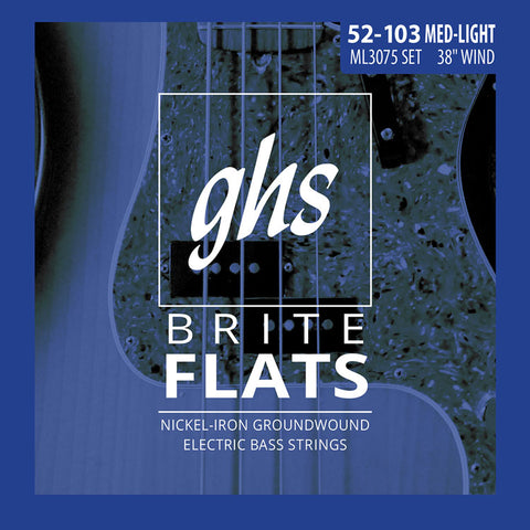 GHS Brite Flats Medium Light 52-103