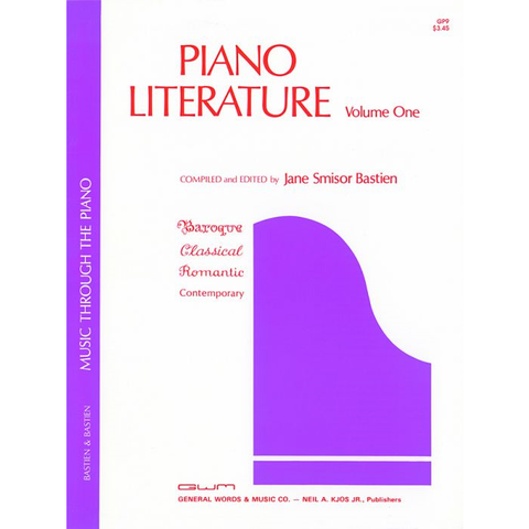 Piano Literature: Volume One