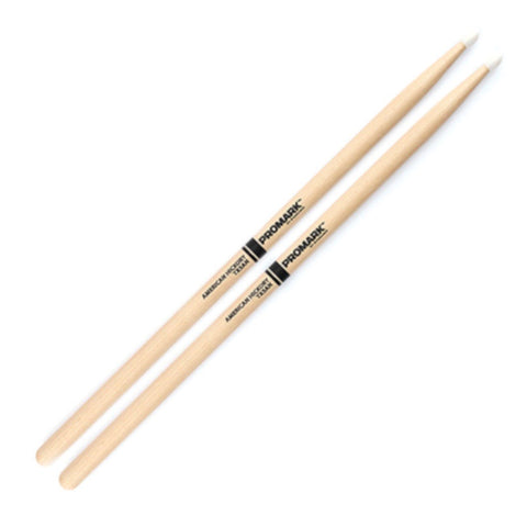 Promark Hickory 5A Nylon Tip Drumsticks