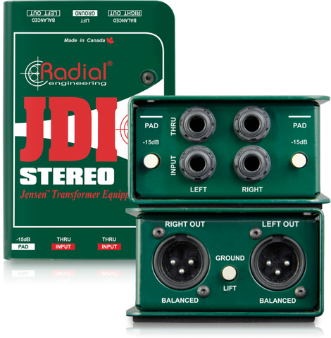 Radial JDI Stereo two channel DI