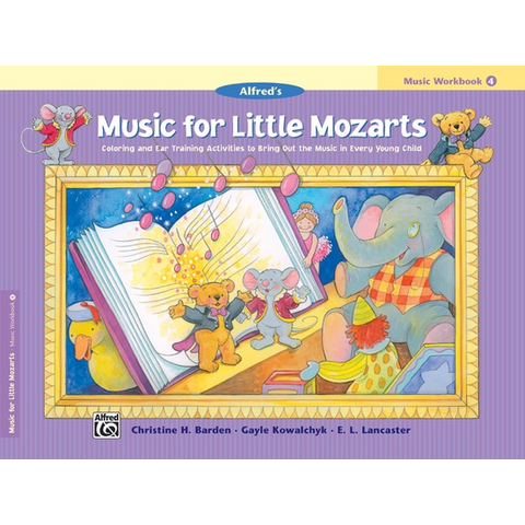 Music for Little Mozarts: Music Workbook 4