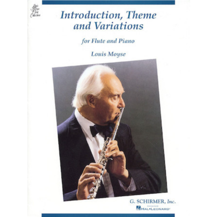 Introduction, Theme and Variations for Flute and Piano - Louis Moyse