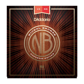 D'Addario NB1356 Nickel Bronze Medium Acoustic Guitar Strings