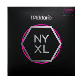D'Addario NYXL45100 Regular Light Long Scale Electric Bass Strings