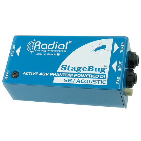 Radial StageBug™ SB-1 Active Acoustic DI