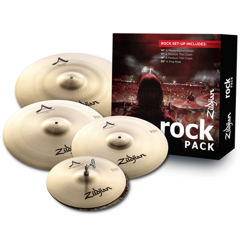 A Zildjian Rock Cymbal Pack
