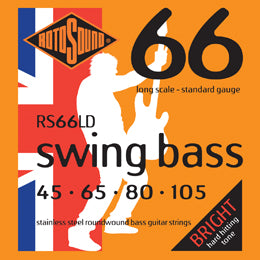 Rotosound Swing Bass 66 Long Scale Stainless Steel Wound Electric Bass Strings