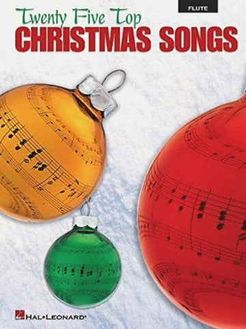 Twenty Five Christmas Songs for Flute with Play Along CD