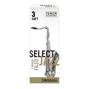 D'Addario Select Jazz Filed Tenor Saxophone Reeds